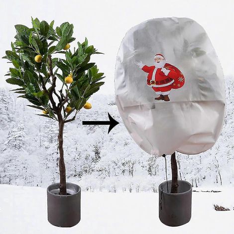 Winterabdeckung für Pflanzen 80 x 110 cm, Frostschutzbeutel für Pflanzen