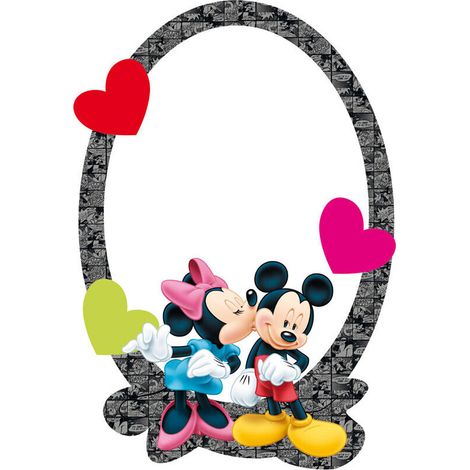 Miroir Disney Mickey et Minnie (1/3)