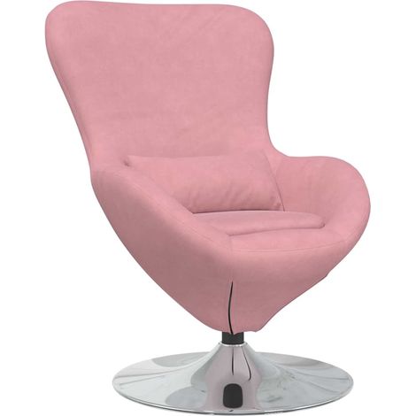 Maison Exclusive - Eiersessel Rosa Samt