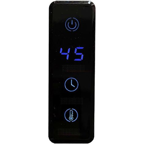 Thermostat numérique à écran tactile, régulateur de température et minuterie  compatible avec les barres porte-serviettes électriques de salle de bain. (1/5)