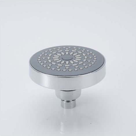 360-Grad-drehbarer kleiner Duschkopf, ABS-Kunststoff-Regendusche, verchromte Oberfläche, wassersparend, Badezimmer (1/5)