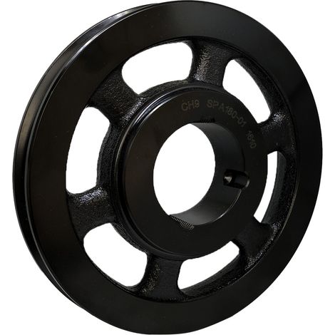Poulie Spa 1 Gorge Dp 180mm Pour Moyeu Type 1610