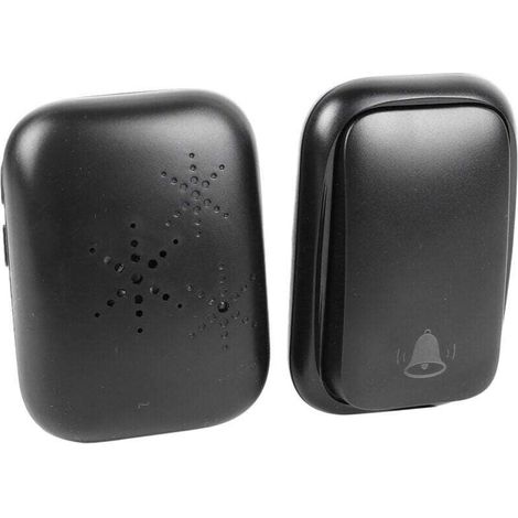 Sonnette Sans Fil Auto Alimentée Télécommande Étanche Sonnerie Personnalisable Sécurité Maison