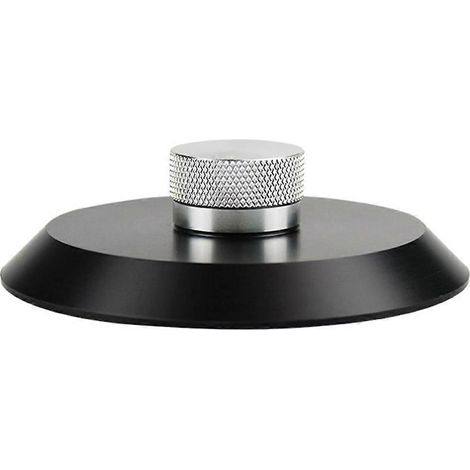 Robuster LP-Schallplattenstabilisator aus Aluminiumlegierung, Zentrieradapter, Plattenspielerklemme (1/5)