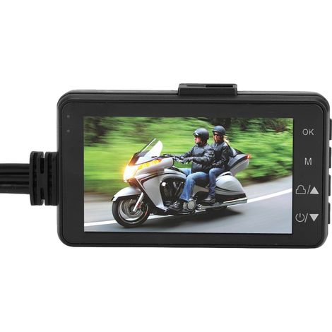 Caméra moto 1080P HD DVR 120° Enregistreur vidéo embarqué (1/5)