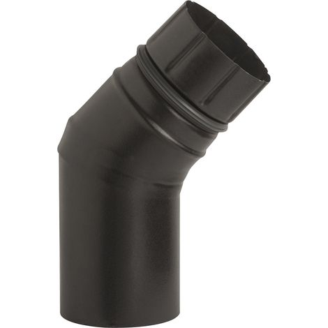 Tubo gomito 45° per stufe Ala Eco - 10cm