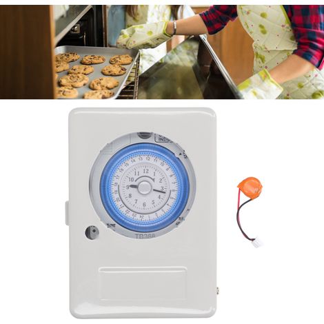 TB388 Mechanischer Timer 100–240 V AC, 24-Stunden-Timer, Endlosschleifen-Timer (1/5)