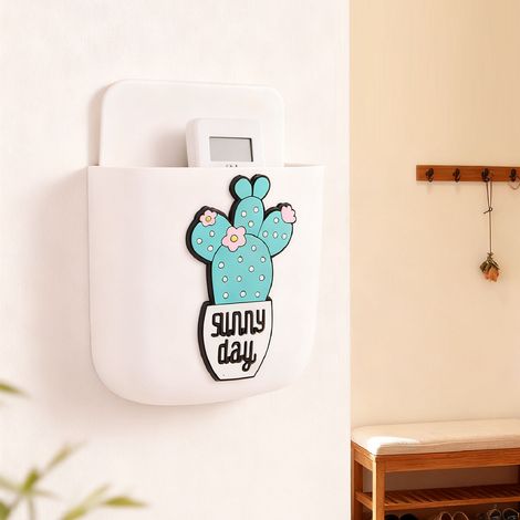 [Porte-accessoires mural] + [Mano] + [Cactus] + [Organisateur adhésif pour téléphone et stylos] (1/5)