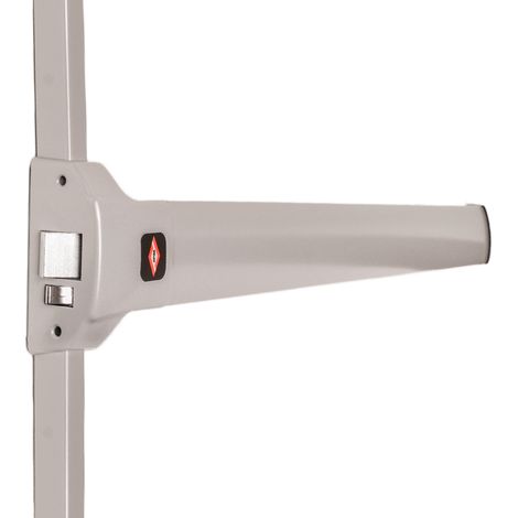 JPM – Serrure anti panique PUSHBAR 90 – Barre réversible pour porte jusqu'à 2.30m – 3 points de verrouillage – Résistance anti-effraction