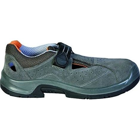 Vigor Sandali di Sicurezza S1P SRC Taglia 39 colore Grigio Nero