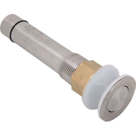 Bouchon Vidange - Laiton - Système Flip Top Avec Trop-Plein Intégré - Pour Évier Cuisine Et Lavabo - 1 Pièce (1/5)