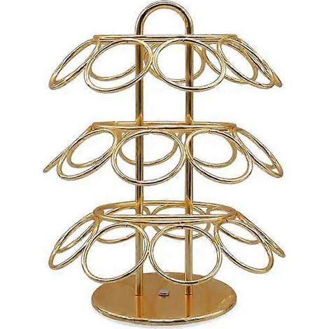 360-Grad-drehbarer Metall-Kaffeekapsel-Organizer für Kapseln (1/5)