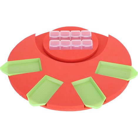 Diamond Painting Tray with Point Drill Plate Organizer Storage for Adult Children Drawing Accessory (1/5)