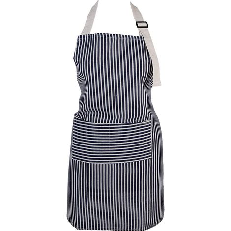 Tablier de Cuisine en Polyester Bleu 69 x 68 cm pour la Cuisine et la Pâtisserie - PANGIVO (1/3)