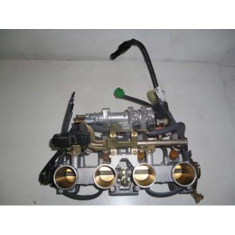 [PRODUIT D'OCCASION] Rampe d injection origine pour Moto Yamaha 600 FZ6 Après 2005 5VX (1/3)