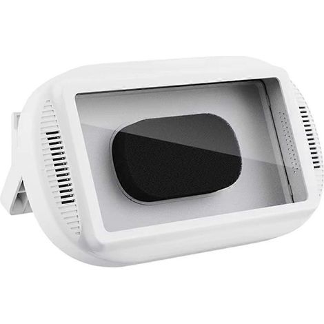 Support de téléphone de douche étanche, avec trou pour haut-parleur et compatible écran tactile, adapté pour salle de bain, baignoire ou cuisine (1/5)