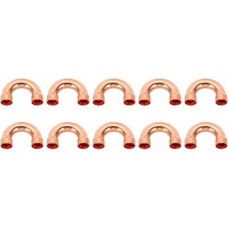10 Raccords De Tuyau En Cuivre De 1/2 Pouce Pour Soudure (1/5)