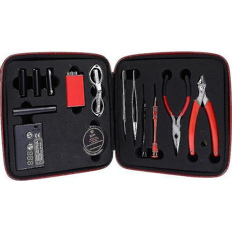 Kit de gabarit pour bobines, outil de bricolage, étui pour accessoires électroniques Mastercigarettes, mini-ensemble d'outils de bricolage (1/5)