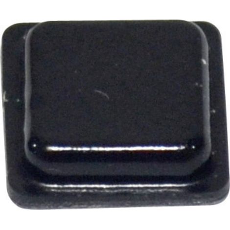 TOOLCRAFT PD2100SW Gerätefuß selbstklebend, quadratisch Schwarz (L x B x H) 10.2 x 10.2 x 2.5 mm 1 S