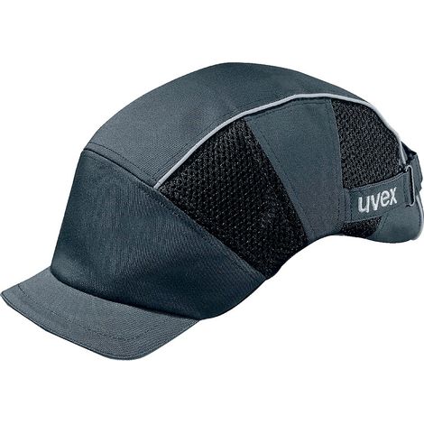 Casquette antiheurt U-cap premium style armadillo. visière courte (4 cm). anthracite - UVEX HECKEL