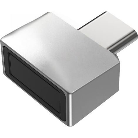 Lecteur D' Digitales USB C, Verrou de Sécurité Biométrique à Digitale, Connexion du Périphérique de sécurité du Capteur 0,05S 360° (1/5)