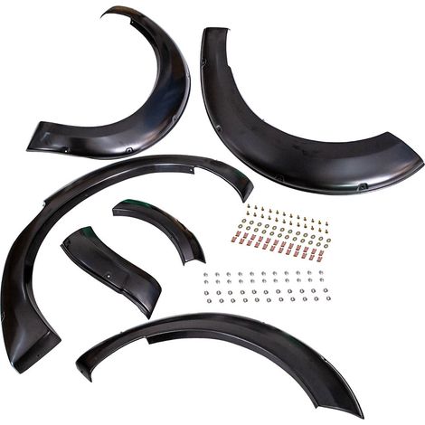 6X Wheel Arches Set Fender Flares Styling Kit For Nissan Navara D23 Np300 14-20