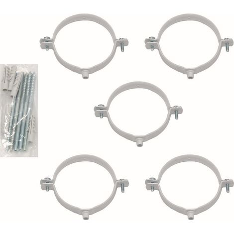 Vaillant Rohrschelle d. 100mm für ecoTEC plus, Länge 140mm, 5 Stück