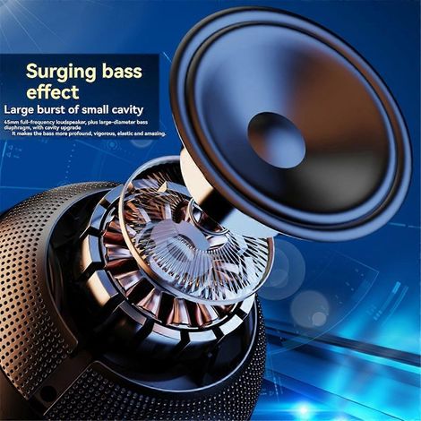 TS5 Bluetooth V5.3 Lautsprecher - Outdoor-Subwoofer mit langer Akkulaufzeit