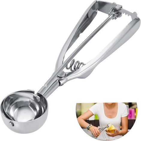 Ensemble De CuillèRes Pour Biscuits Avec DéClencheur CuillèRe à Glace (1/5)