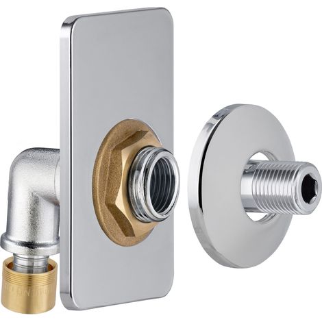 Platine simple chauffage - PER glissement NOYON & THIEBAULT Ø16 - M1/2 (1/5)