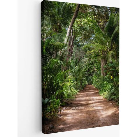 Tableau toile - Chemin en forêt (1/2)