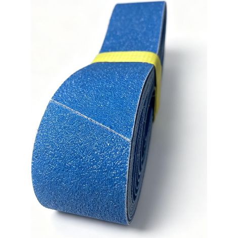 12 Pièces Bandes Abrasives 40 x 760 mm Grain 80 (1/5)
