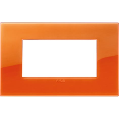 VIMAR - 19654.63 Placa naranja Classic 4M Reflex