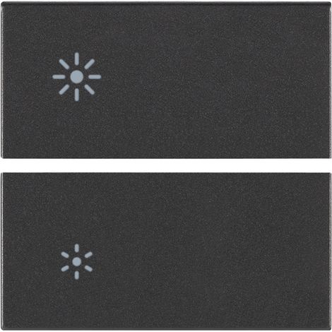 VIMAR - 19752.3 Zwei halbe Tasten 2M Dimmer grau