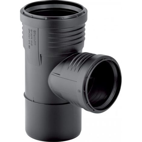 Embranchement à 87,5° pour évacuation silencieuse - diamètre 32/32 mm - SILENT-PP
