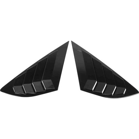 Prese d'aria laterali posteriori in ABS nero lucido – Set di 2 per Ford Fusion e Mondeo (2013–2018)