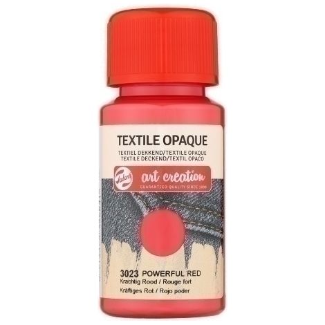 PINTURA TELA TALENS OPACA 50ml ROJO
