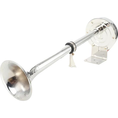 Clacson elettrico, acciaio inox 304, tubo singolo, 125 dB, 12V, facile installazione