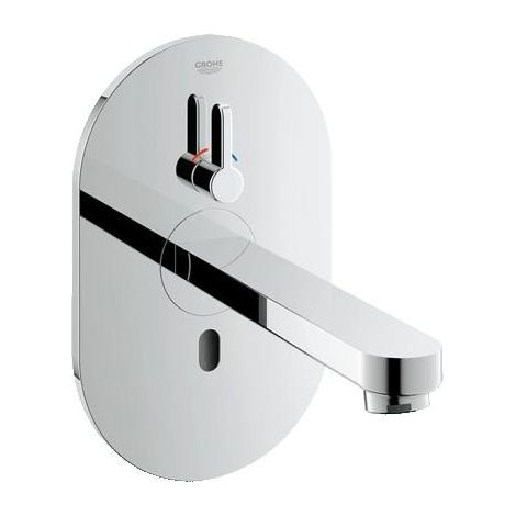 Eurosmart Cosmopolitan E Robinet infrarouge pour lavabo avec mitigeur et limiteur de température ajustable (36315000)