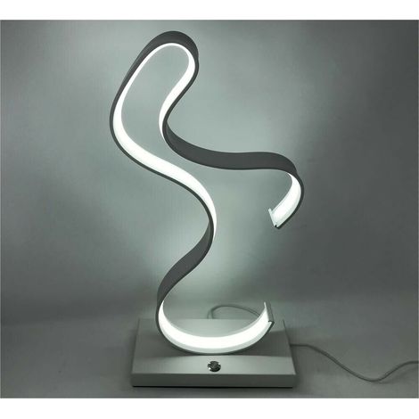 Lume Da Comodino Lampada Led 10 W Luce Bianca Lumetto Stile Moderno D03-f