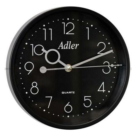 Reloj de pared MA-17 negro con esfera negra