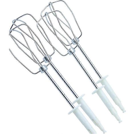 Lot de 4 fouets mélangeurs à 4 fils en acier inoxydable, compatibles avec les mixeurs Braun HM3000, HM4644, HM5100 et HM1010. (1/5)