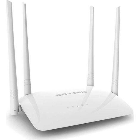 Routeur sans fil LB-LINK BL-WR450H, 300 Mbps, 2,4 GHz, 4 antennes à gain élevé - Blanc (1/2)
