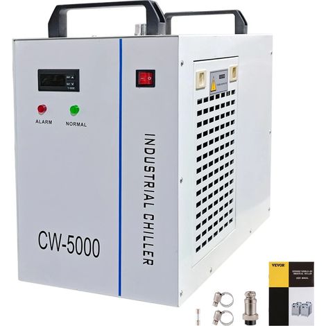 10L/min Refroidisseur d'eau pour machines Graveur laser Refroidisseur d'eau industriel CW5000 (1/5)
