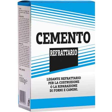CEMENTO REFRATTARIO 1 kg Q.TA 12