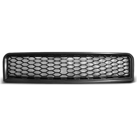 Calandre pour Audi A4 B6 de 10/2000 a 10/2004 look Sport noir matt-27318031 (1/2)