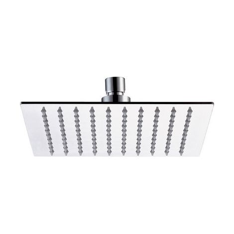 SOFFIONE DOCCIA QUADRO CM 25 CROMO Misura: cm 25 x 25