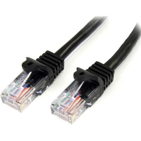 Cable de Red Rígido UTP Categoría 6 Startech 45PAT50CMBK          0,5 m 0065030867979 S55057963 Startech (1/2)