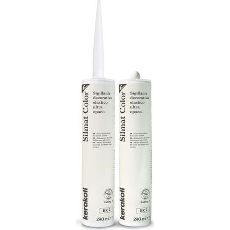 Silicone silmat color kk 2 ml 290 sigillante decorativo per piastrelle