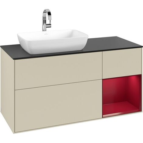 Villeroy & Boch F812HBHJ Meuble sous-lavabo Finion F81 (1/3)